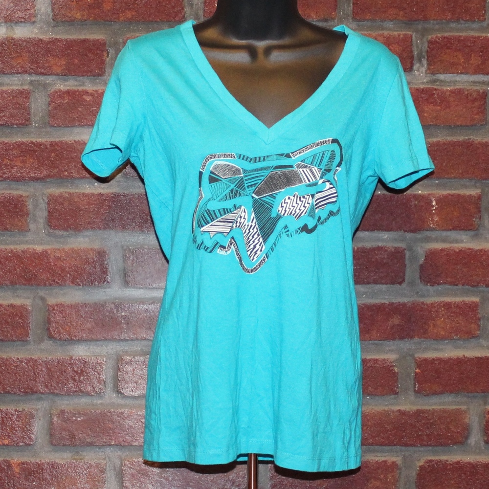 🔵 Lady's Blue Fox T-shirt